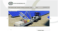 Desktop Screenshot of choweng.com